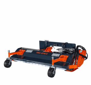 Why a skid steer flail mower throws far less debris than a rotary blade