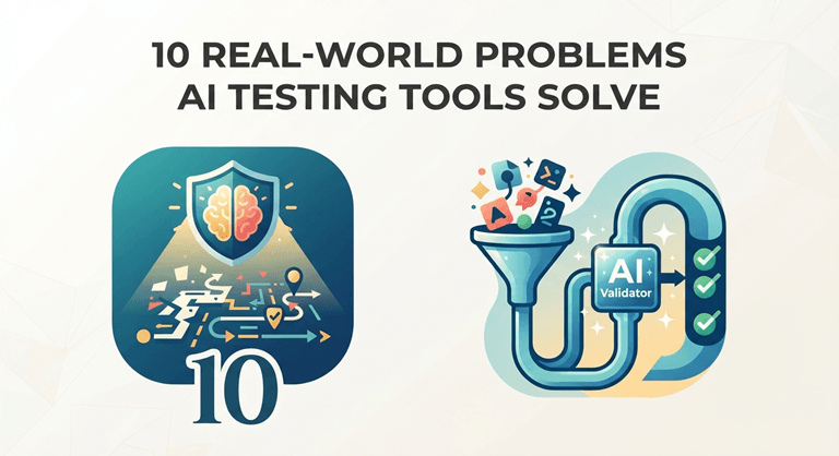 10 Real-World Problems AI Testing Tools Solve