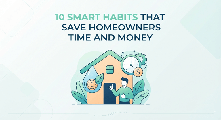 10 Smart Habits That Save Homeowners Time and Money