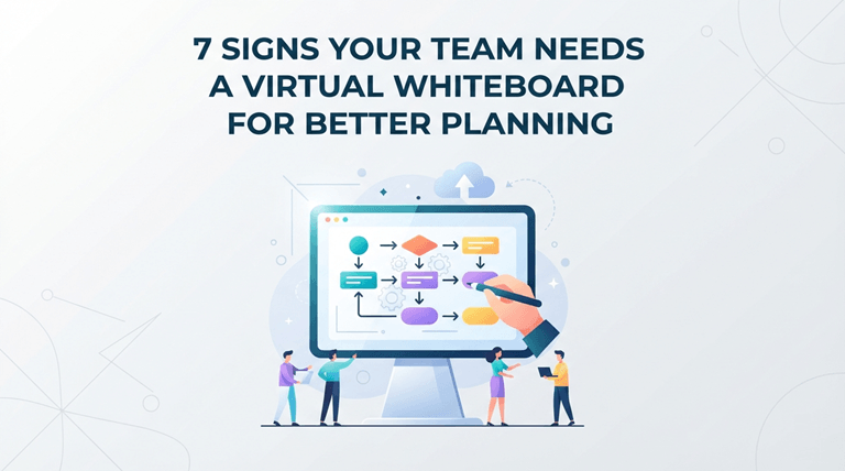 7 Signs Your Team Needs A Virtual Whiteboard For Better Planning