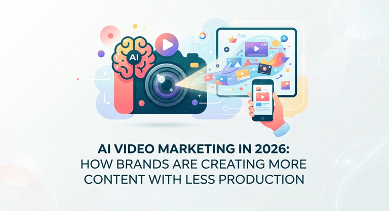 AI Video Marketing in 2026 How Brands Are Creating More Content With Less Production