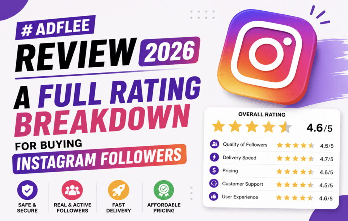 Adflee Review 2026 A Full Rating Breakdown for Buying Instagram Followers