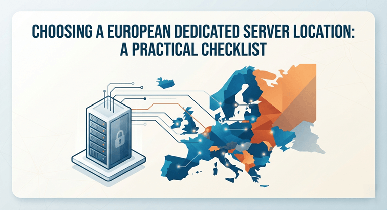 Choosing a European Dedicated Server Location A Practical Checklist
