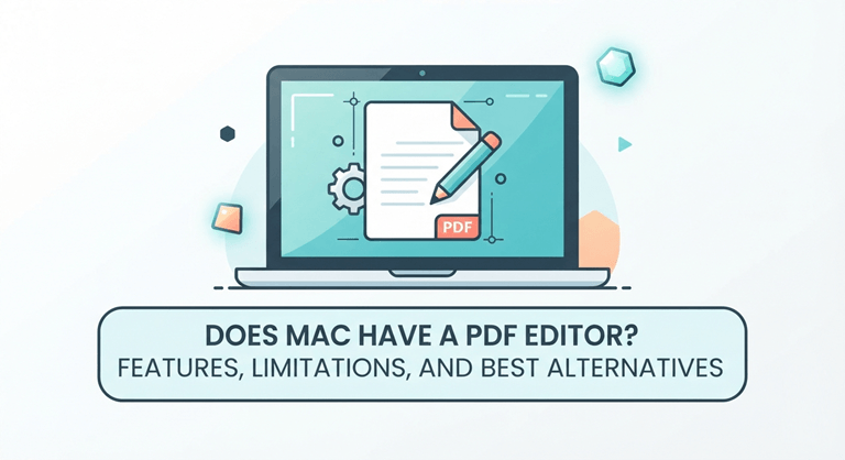 Does Mac Have a PDF Editor Features, Limitations, and Best Alternatives