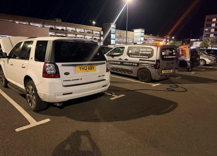 Fuel Removal Service in Oldham Help After Wrong Fuel