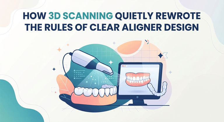 How 3D Scanning Quietly Rewrote the Rules of Clear Aligner Design