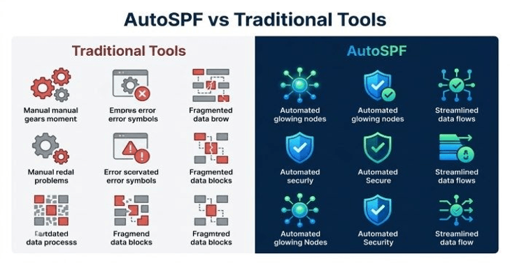 How AutoSPF Outperforms Traditional Tools