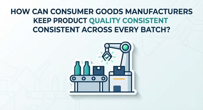 How Can Consumer Goods Manufacturers Keep Product Quality Consistent Across Every Batch