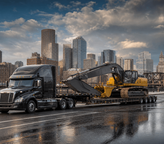 How Technology and Trusted Carriers Are Reshaping Heavy Equipment Transport in Boston