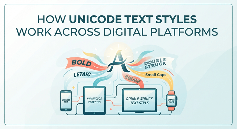 How Unicode Text Styles Work Across Digital Platforms