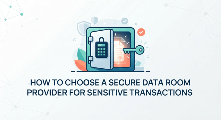 How to Choose a Secure Data Room Provider for Sensitive Transactions