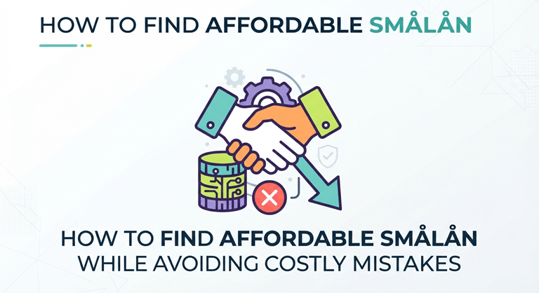 How to Find Affordable smålån While Avoiding Costly Mistakes