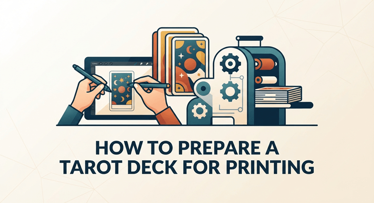 How to Prepare a Tarot Deck for Printing