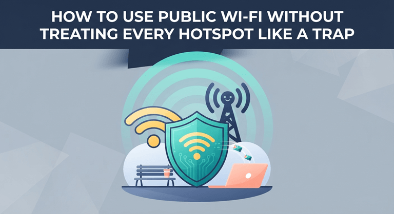 How to Use Public Wi-Fi Without Treating Every Hotspot Like a Trap