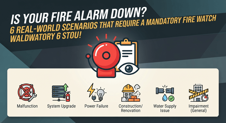 Is Your Fire Alarm Down 6 Real-World Scenarios That Require a Mandatory Fire Watch