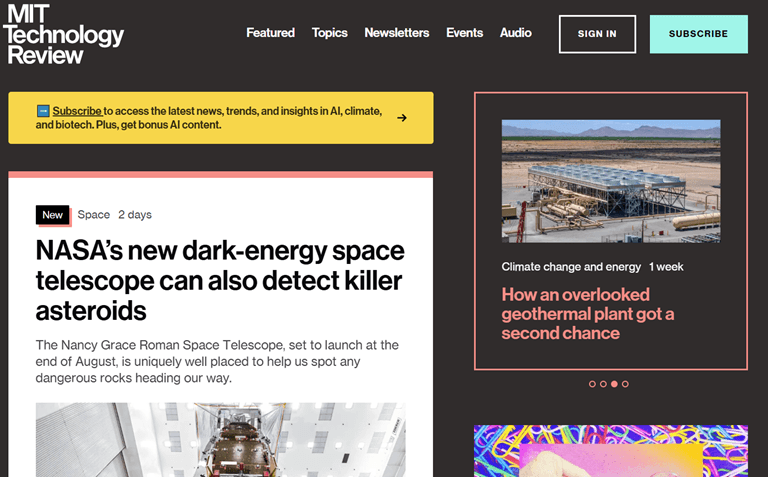 MIT Technology Review