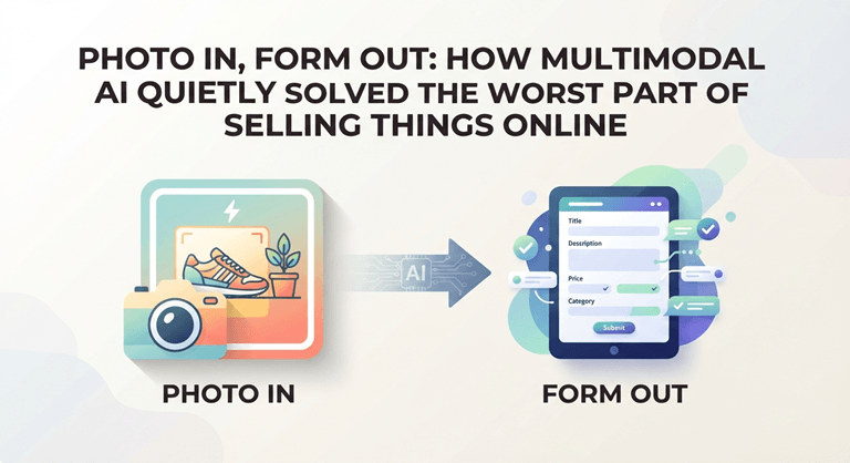 Photo In, Form Out How Multimodal AI Quietly Solved the Worst Part of Selling Things Online