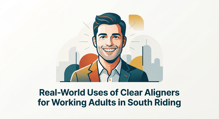 Real-World Uses of Clear Aligners for Working Adults in South Riding