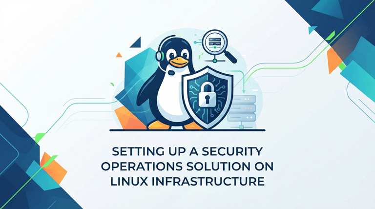 Setting Up a Security Operations Solution on Linux Infrastructure