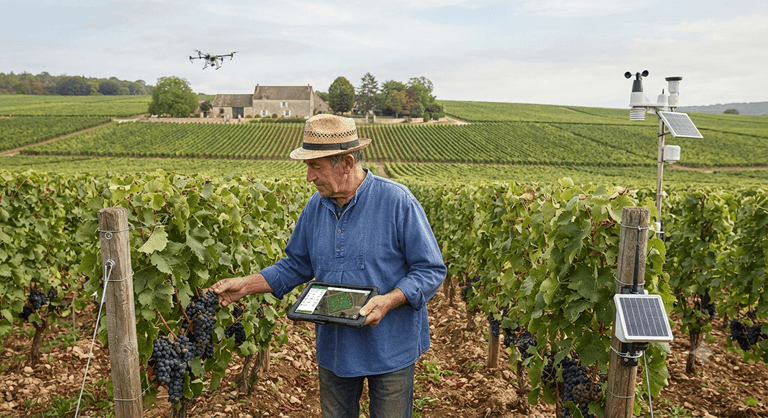 Smart Vineyards How IoT Is Transforming French Wine Making