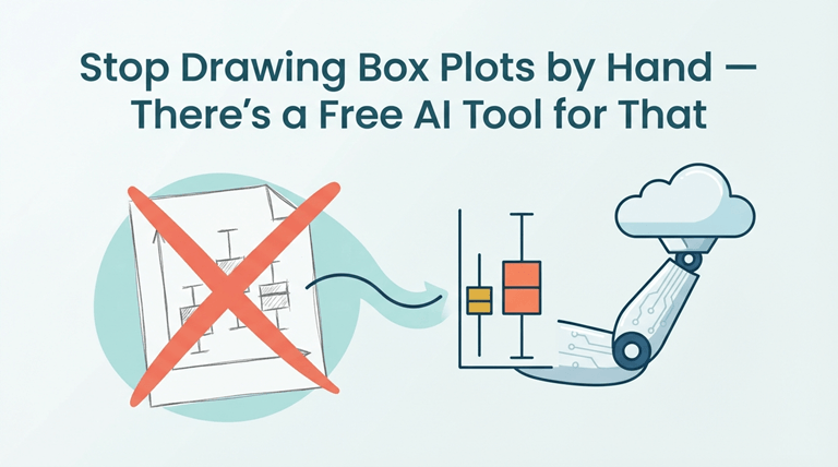 Stop Drawing Box Plots by Hand — There's a Free AI Tool for That