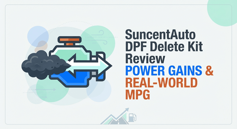 SuncentAuto DPF Delete Kit Review – Power Gains & Real-World MPG
