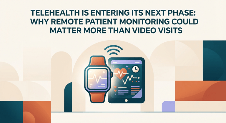 Telehealth Is Entering Its Next Phase Why Remote Patient Monitoring Could Matter More Than Video Visits