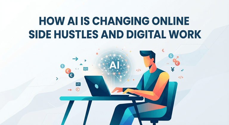 The Internet Side Hustle Is Getting an AI Co-Pilot What Changes When One Person Has a Digital Team