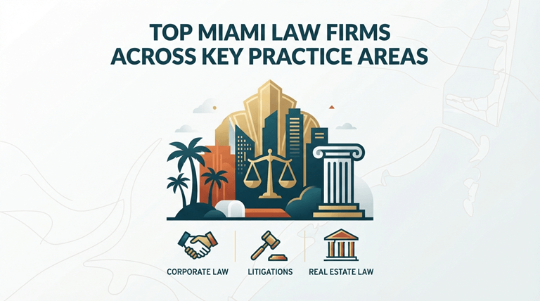 Top Miami Law Firms Across Key Practice Areas