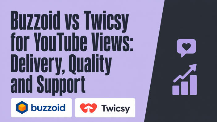 Twicsy vs Buzzoid for YouTube Views The Real Split