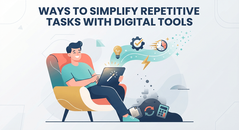 Ways to Simplify Repetitive Tasks With Digital Tool