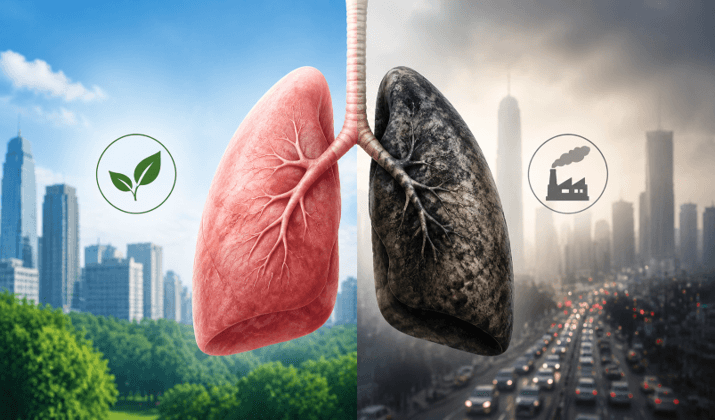 What Actually Happens to Your Lungs When You Live in a City