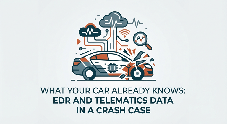 What Your Car Already Knows EDR and Telematics Data in a Crash Case