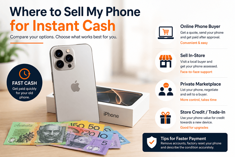 Where to Sell My Phone for Instant Cash