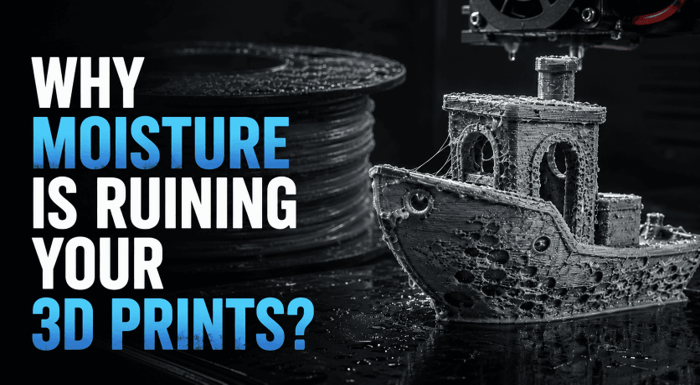 Why Moisture Is Ruining Your 3D Prints (And How to Prevent It)