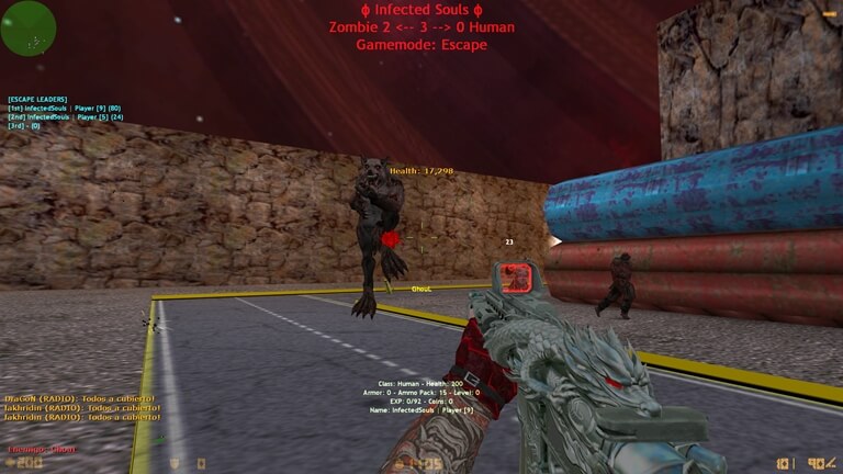 Zombie Plague Modes in Counter-Strike 1.6