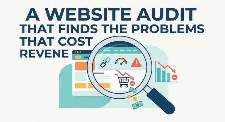 A Website Audit That Finds the Problems That Cost Revenue