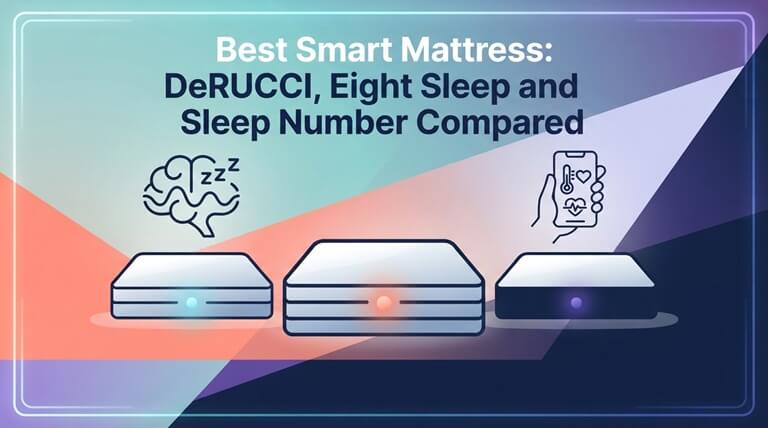 Best Smart Mattress DeRUCCI, Eight Sleep and Sleep Number Compared