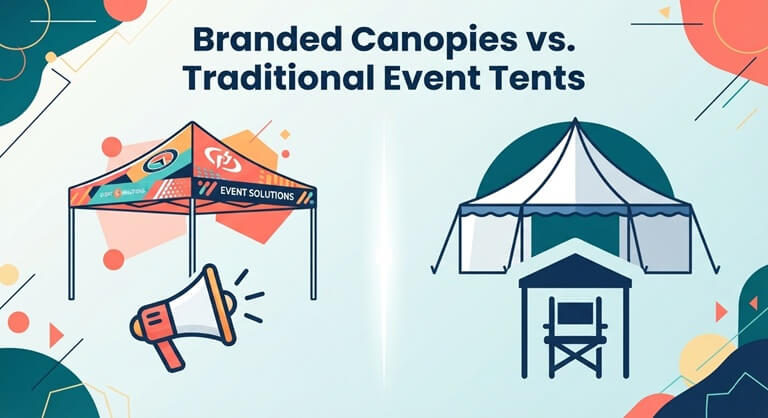 Branded Canopies vs. Traditional Event Tents