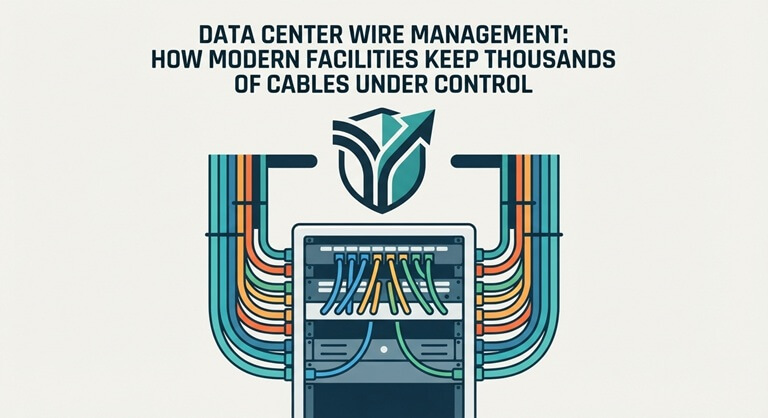 Data Center Wire Management How Modern Facilities Keep Thousands of Cables Under Control