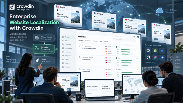 Enterprise Website Localization with Crowdin How Modern Engineering Teams Scale Multilingual Web Operations in 2026