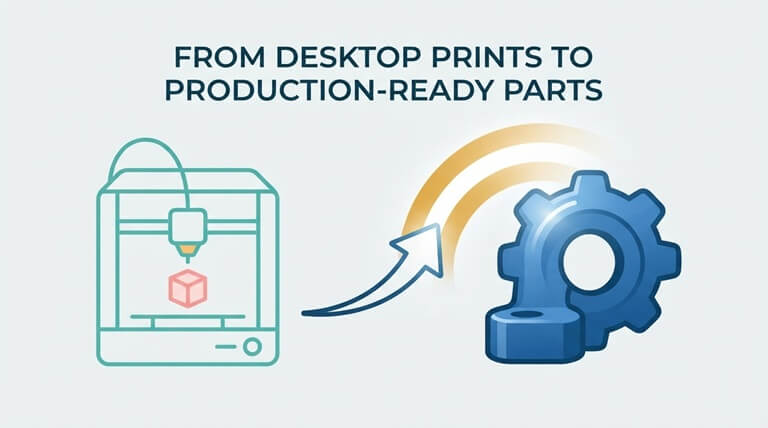 From Desktop Prints to Production-Ready Parts