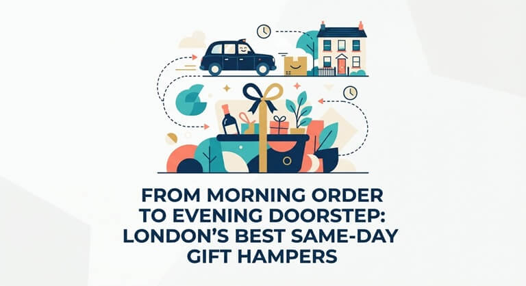 From Morning Order to Evening Doorstep: London's Best Same-Day Gift Hampers