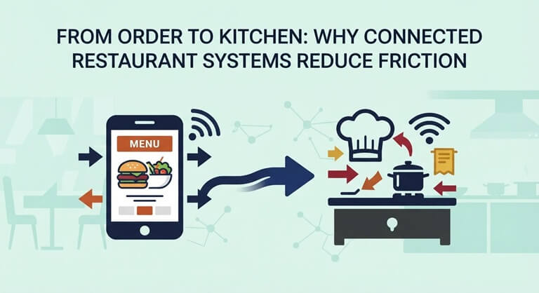 From Order to Kitchen Why Connected Restaurant Systems Reduce Friction