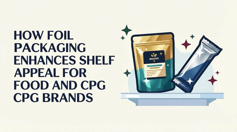 How Foil Packaging Enhances Shelf Appeal for Food and CPG Brands