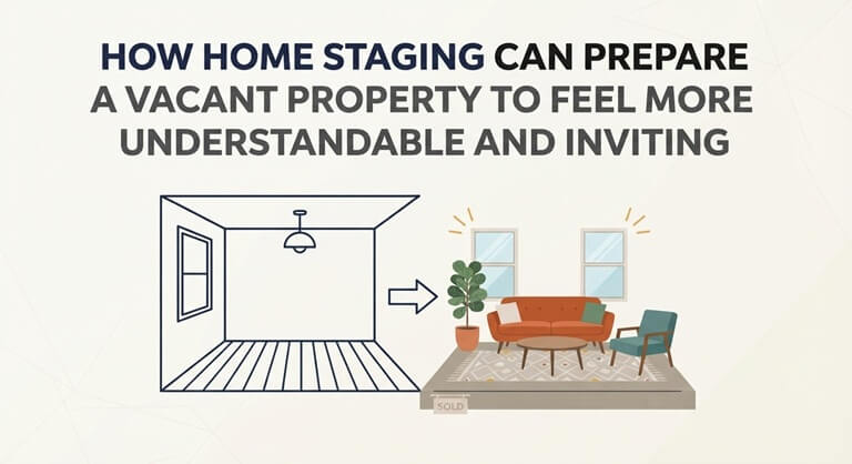 How Home Staging Can Prepare a Vacant Property to Feel More Understandable and Inviting