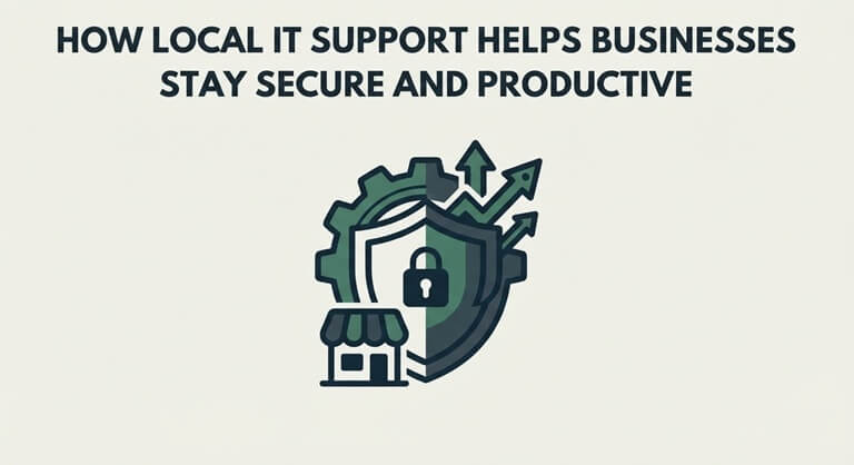 How Local IT Support Helps Businesses Stay Secure and Productive