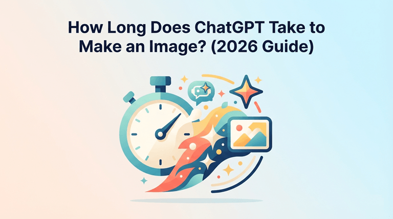 How Long Does ChatGPT Take to Make an Image (2026 Guide)