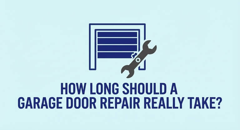 How Long Should a Garage Door Repair Really Take