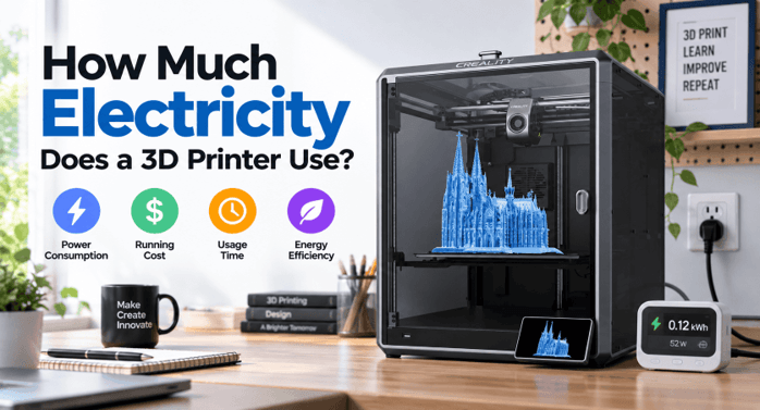 How Much Electricity Does a 3D Printer Use
